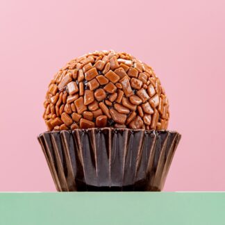 Brigadeiro ao Leite Belga - Caixa com 25 unidades